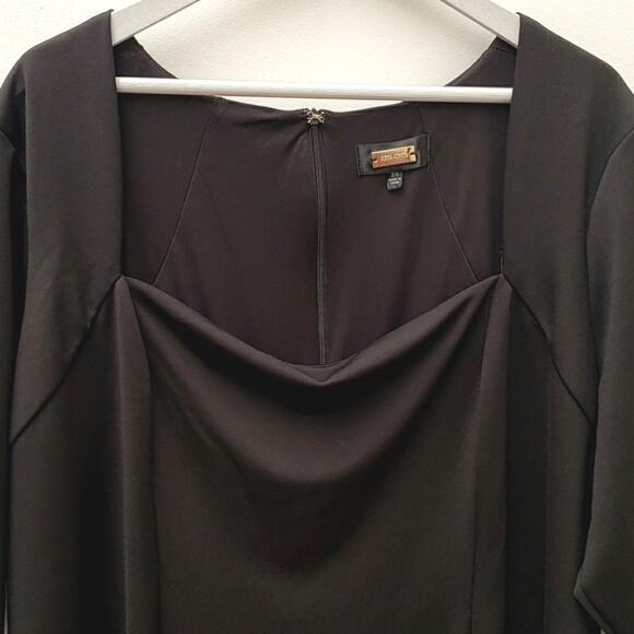 Alexia Admor Plus Size Black Marilyn Dress Women's Size 3X Party Careerwear - Picture 5 of 12